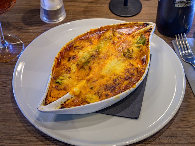Überbackene Cannelloni